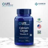 ราคา Life Extension : Calcium Citrate with Vitamin D แคลเซียมซีเทรต และ วิตามินดี (56855791196)