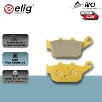 ราคา ผ้าเบรคหลัง Elig Honda CBR 250R / 250RR ABS / Non ABS / CB500X - EM066A (52001962215)