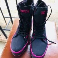 ราคา รองเท้าผ้าใบหุ้มข้อ playboy bunny (1024732893)