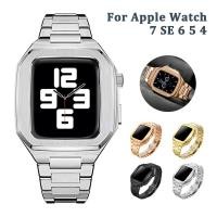 ราคา เคสนาฬิกาข้อมือ สเตนเลส กรอบโลหะ ดัดแปลง สําหรับ Apple Watch 8 7 SE 6 5 4 IWatch 45 มม. 44 มม. 42 มม. (15152823304)