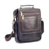 ราคา Chinatown leather กระเป๋าสะพายหนังแท้หูจับซิปยื่นฝาหน้าสีแทนiPad (19224256091)