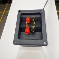 ราคา [JTS] 1 ชิ้น DIY อุปกรณ์เสริมลําโพงกล่องแยกพลาสติกอิเล็กทรอนิกส์คอนเทนเนอร์กรณีสี่ตําแหน่ง Binding โพสต์ [VN] (41778805914)