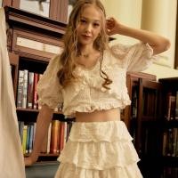 ราคา lookbook ส่งต่อ | olly top french cream size:xs used like new (40457675269)
