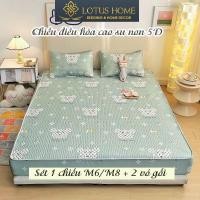 ราคา Lotus-homes เครื่องนอน 5D Chunky Rubber เครื่องปรับอากาศ Mat ลายน่ารัก ขนาด 1m6x2/1m8x2m (51256108121)