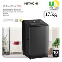 ราคา HITACHI เครื่องซักผ้าฝาบนรุ่น SF-170THV GG ซัก 17 กก.Inverter,Auto Self Clean,#sf-170#hitachi (25233024502)