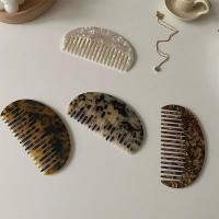 ราคา Mirae เกาหลี Minimalist Aesthetic สไตล์หวีผู้หญิงอุปกรณ์เสริมผมแบบพกพาแปรงผมขนาดกลางหวีผมแบน (26080881427)