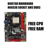 ราคา Biostar N68S3B ซ็อกเก็ต AM3 MCP68S DDR3 A & V & L MATX เมนบอร์ดเมนบอร์ดใช้ฟรี CPU RAM (17294752614)