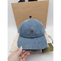 ราคา New Ami Paris ❣️ denim cap มือ1ของแท้ พร้อมส่ง โลโก้สีใหม่ล่าสุด (41155437668)
