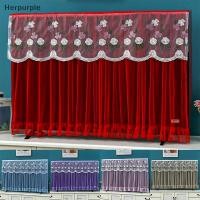 ราคา Herpurple 32 นิ้ว 42 นิ้วทีวีฝุ่นปักลูกไม้บาง LCD TV ฝาครอบป้องกันติดผนังหน้าจอทีวี Monitor ผ้า TH (49355572896)