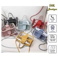 ราคา กระเป๋าสะพายข้างผู้หญิงกระเป๋าสะพายข้างเนื้อพลาสติกใสหลากสีและดีไซน์แฟชั่น(ซค์010) (25979624576)