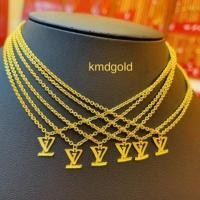 ราคา KMDGold สร้อยคอระย้า 1สลึง ทองแท้ขายได้จำนำได้ พร้อมใบรับประกัน (10568498287)