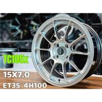 ราคา ราคาต่อ1วง(ขาย4วงใหม่แกะกล่อง) ล้อแม็กขอบ 15 กว้าง 7 นิ้ว ออฟ 35 4รู100 ใส่เก๋ง ทุกรุ่นได้% ที่4รู100 (28005357685)