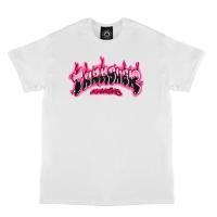 ราคา เสื้อยืด Thrasher Airbrush - สีขาว (46704758144)