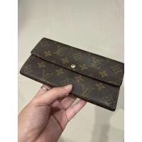 ราคา Lv ของแท้มือสอง Sarah monogram wallet 10 cards 2พับยาวรุ่น10การ์ด (22989739007)