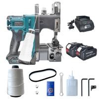 ราคา เครื่องจักรเย็บผ้าแบบถุงไร้สายไร้แปรงถ่าน อุปกรณ์แพ็คไฟฟ้าแบบพกพา เครื่องตัดสายอัตโนมัติสำหรับแบตเตอรี่ Makita 18V (57950132011)