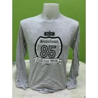 ราคา FRUIT LOOM เสื้อยืดคอกลม แขนยาวจั้ม มือสอง ผ้า 2 เนื้อ (20193985204)