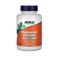 ราคา พร้อมส่ง แมกนีเซียม ไกลซิเนต, NOW Foods, Magnesium Glycinate, 100 mg, 180 Tablets (52501118505)