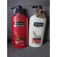 ราคา (แพคคู่)Tresemme Keratin Smooth shampoo + conditioner 425ml. แชมพูและครีมนวดผมเทรซาเม่ (7661944190)