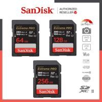 ราคา SanDisk Extreme PRO SDHXC UHS-II Cards / Speed 280 MB/s V60 ความจุ 64GB 128GB 256GB (SDSDXEP) 6K แซนดิส กล้อง ถ่ายรูป (22972547780)