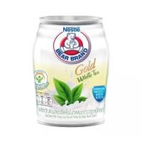 ราคา ตราหมี โกลด์ ไวท์ที ผลิตภัณฑ์นมสเตอริไลส์ไขมันต่ำผสมชาขาว 140 มล. 1 แพ็ค 4 กระป๋อง (28874697323)