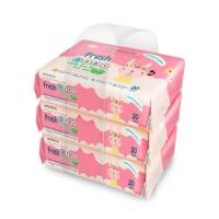 ราคา ทิชชู่เปียก วัตสัน เฟรช เบบี้ 100% อีโค่-เฟรนด์ลี่ ซอฟท์ ไวพ์ 20แผ่น x 3แพ็ค (29972450365)