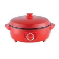 ราคา My Home กระทะไฟฟ้า รุ่น EP-1002 ขนาด 12 นิ้ว ทอด ต้ม ผัด ชาบู และ สุกี้ myhome EP1002 EP 1002 ฝาอลูมิเนียม เคลือบ (10556574702)