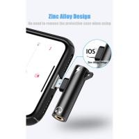ราคา หัวแปลงสายชาร์จIP. กับช่องเสียบหูฟัง aux 3.5mm, ที่ชาร์จIP. แบบ2in1 (ไม่รองรับการโทร) (11235344160)