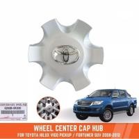 ราคา 1/4 ชิ้น 4260B-0K020 สําหรับ Toyota Hilux VIGO Fortuner 2008-2012 ฝาครอบล้อ Silver Center Caps รถล้อ Hub Cap (24239943269)