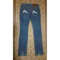 ราคา กางเกงยีนส์มือสอง แบรนด์แท้ EVISU (8521840376)