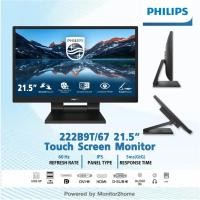 ราคา Philips 222B9TA/67 21.5" Touch screen monitor, Full HD IPS, 10-point capacitive touch, Speakers, IP54 (28815798259)