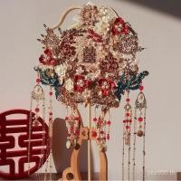 ราคา แต่งงานเจ้าสาวอุตสาหกรรมหนักสองด้าน Xiuhe diy กลุ่มพัดลมจีนทําด้วยมือวัสดุแพคเกจพรีเมี่ยม 2025 Xi พัดลม P3LX (51053504358)