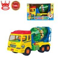 ราคา Pororo Motorized Mixer Truck โพโรโระ กับรถผสมปูน รถของเล่น ของเล่นเด็กPRL72760 (43951938746)