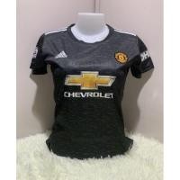 ราคา New เสื้อกีฬาผู้หญิง เสื้อบอลหญิง ทีมแมนยู คอกลม ดำ Free size 32-38 ฟรีไซส์ (10709221339)