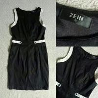 ราคา เดรสสีดำผ้าดีทรงสวย แบรนด์ ZEIN haas แท้ size s (2067165030)