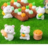 ราคา น้องหมีขาวทำสวน (ราคา/1ชิ้น) ตุ๊กตาแต่งสวน จัดสวนถาด ไม้ดัด โมเดล ตกแต่งบ้าน ของสะสม พร็อพถ่ายรูป (24670662922)