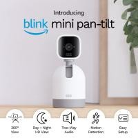 ราคา Amazon Blink Mini Pan-Tilt Camera | Rotating indoor plug-in smart security camera, two-way audio, HD motion detection (15999133372)