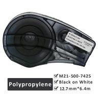 ราคา 1pcs ใช้งานร่วมกับ BRADY BMP21 PLUS เครื่องพิมพ์ฉลาก M21-250-7425 M21-375-7425 M21-500-7425 M21-750-7425 polypropylene สติกเกอร์ฉลาก (54006183224)