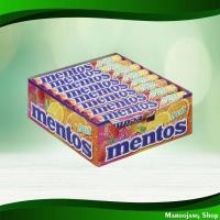 ราคา ลูกอมรสผลไม้ชนิดแท่ง เมนทอส 37 กรัม x 24 แท่ง Fruit Flavored Candy Bars Mentos (22181493761)