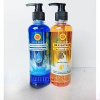 ราคา Mook Herbs Milk Bath Oil / Mook Herbs Minerral shower and bath Gel น้ำมันนวดตัว มุกเฮิร์บ ( ปริมาณสุทธิ 360มล.) (53651092868)