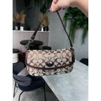 ราคา ส่งต่อ Coach vintage Signature MINI puch | แท้ 100% (48252187639)