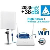 ราคา Router+USB Wifi ขยาย Wifi ระยะไกล รับ และ แชร์ สัญญาณ Wifi ผ่าน Router รองรับการใช้งาน 32 User (1908438052)