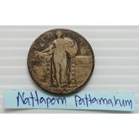 ราคา เหรียญ Standing Liberty Quarter Dollar ปี 1929 เนื้อเงิน 90 % (18585469666)