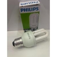 ราคา PHILIPS หลอดตะเกียบ หลอดไฟฟลูออเรสเซนซ์ Genie 8W ขั้วหลอด E27 cap แสงคูลเดย์ไลท์ รหัส 222172 (21941382247)