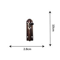 ราคา กลอนเหล็กประตูหน้าต่าง กลอนเหล็กประตูหน้าต่าง กลอนเหล็กรมดำ ยาว4"กลอนเหล็กรมดำ ยาว4" (40419680524)