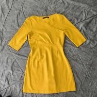 ราคา ส่งต่อ เดรสสีเหลือง ZARA 34-28-38 ยาว33 (27409644851)