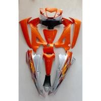 ราคา Torpaint ชุดสีเวฟ125s เเฟริ่งเวฟ125s เฟลมเวฟ125s 125s 125r เฟรมwave ชุดสีwave สีส้มท้ายบรอน (23627149419)