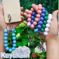 ราคา [ร้อน]พวงกุญแจลูกปัดหัวใจ-สีลูกกวาดสไตล์ อิน ย2เค -ป้องกันการสูญหายแฟชั่นแฮนด์เมด-สายแขวนเชือกเส้นเล็กโทรศัพท์-พวงกุญแจอุปกรณ์เสริม-รักจี้กุ (52604929221)