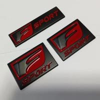 ราคา 3D โลหะสีดําสีแดงโลโก้ F SPORT Emblem FSPORT ป้ายชื่อรถ Fender Badge Trunk Decal สําหรับ Lexus F กีฬา Stikcer อุปกรณ์เสริม (40710139909)