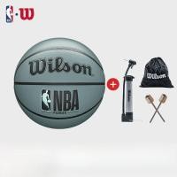 ราคา Wilson ของแท้ NBA Premium PU Basketball Size 7 - Max Grip Cement Proof, All Weather Outdoor for Street Training & Youth Students (40656015025)