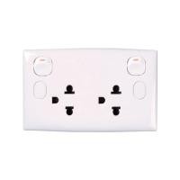 ราคา Chaixing Home เต้ารับคู่+ม่าน+สวิตซ์ควบคุม SCHNEIDER รุ่น E25UES สีขาว (12119262604)